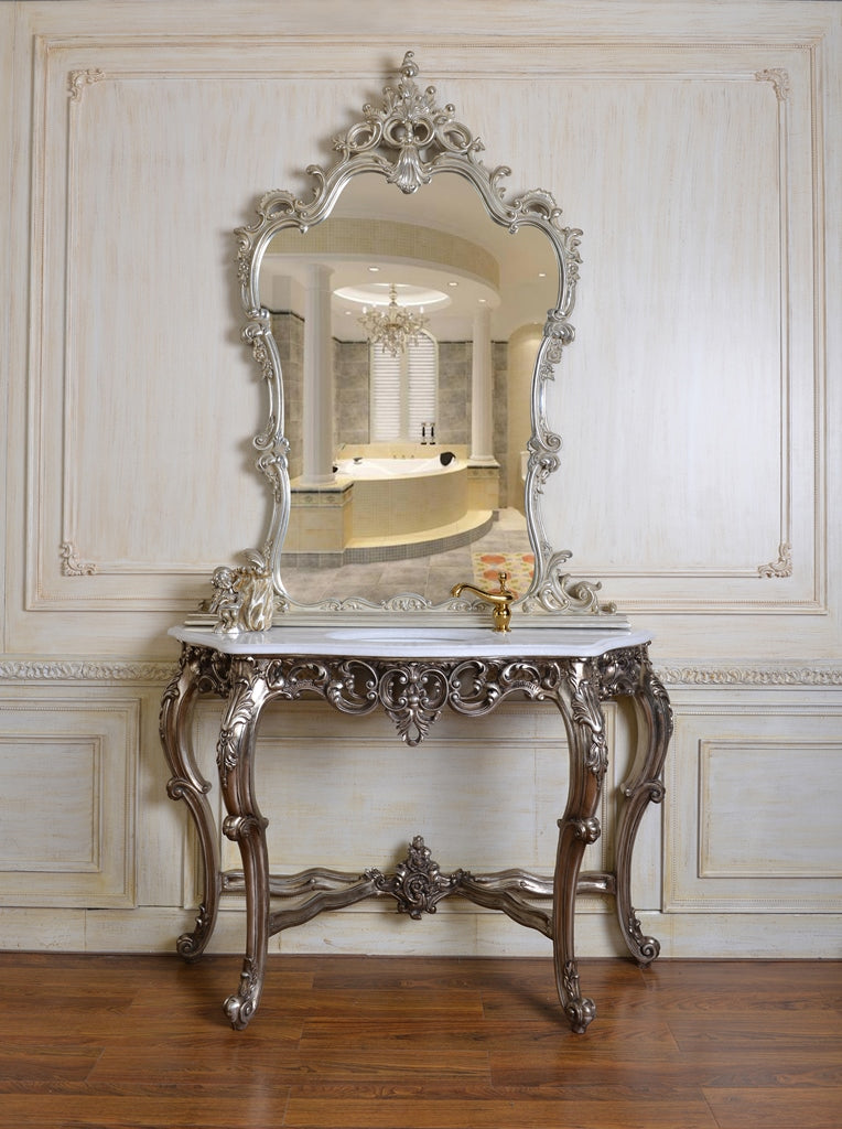 CONSOLE + MIRROR C116/PU246 - Al jameel Showroom
